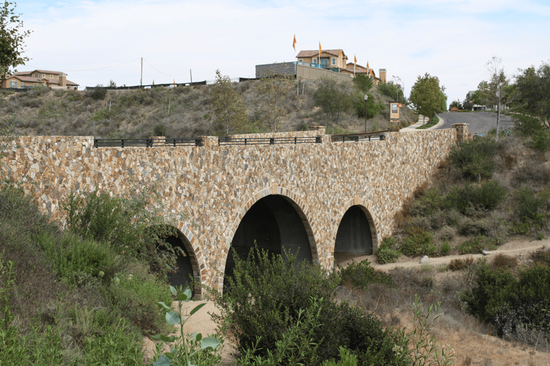 Camino Del Sur Bridge in Black Mountain Ranch