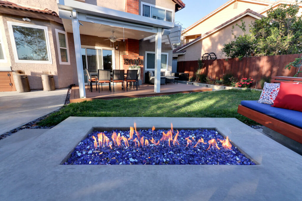 Rectangular Fire Pit San Diego 92129