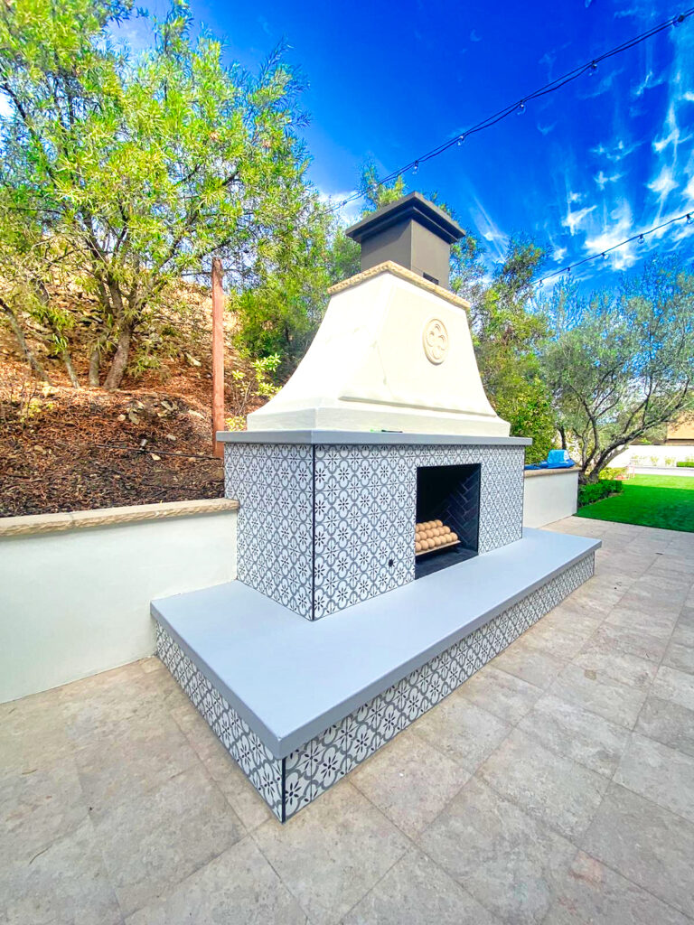 San Marcos Outdoor Fireplace