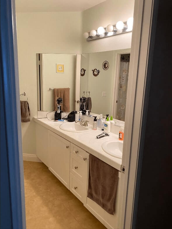 rancho penasquitos bathroom before remodel - master bathroom remodel