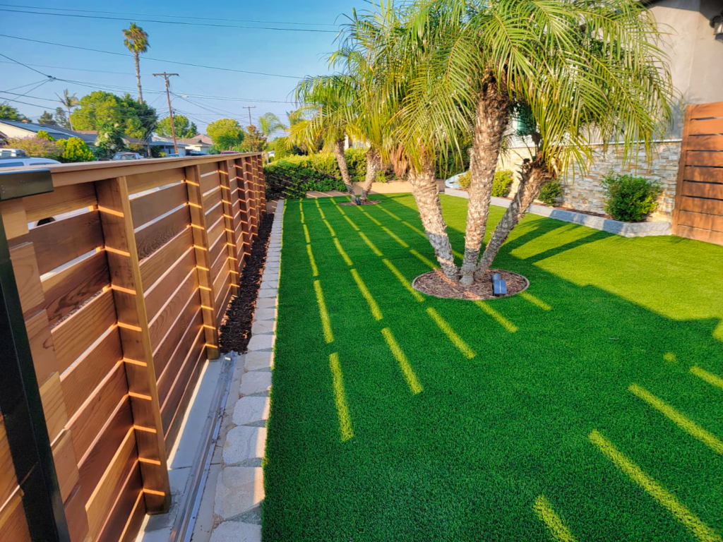 front yard turf