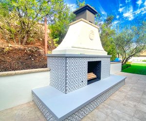 San Marcos Outdoor Fireplace