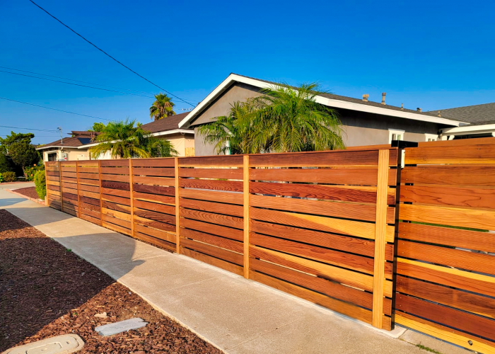 Front yard fence